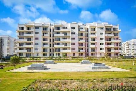 Ground floor apartment for sale, 240 sq m built area + 111 sq m garden, New Alamein - Mazarine
