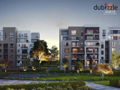 Ground floor fully finished apartment with garden and acs for sale in District 5 compound Open view and prime location
