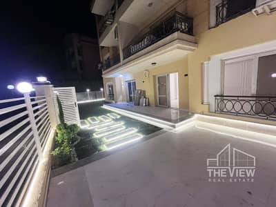 اميز  يونت  استلام  فورى فيومميزشقة للبيع ارضي بجاردن  كمبوند  الخمايل Khamayel Compound  الشيخ زايد مرحلة تالتة ب فيو لاند سكيب
