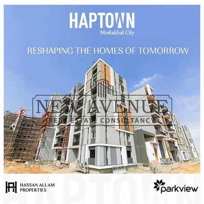 Ready to move 2 Bedrooms Apartment 168 SQM With Underground Parking And Club Membership For Sale in Haptown