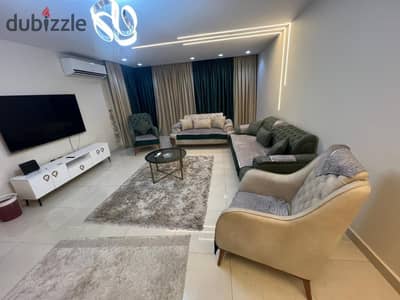 Furnished, air-conditioned hotel-style apartment next to City Stars, available for daily and monthly rent for families. Excellent location in Nasr Cit