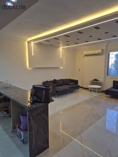Ground Floor Apartment with Garden for Sale in Al Rehab Prime Location in Group 91 Featuring an Open View Directly Overlooking the Club Premium