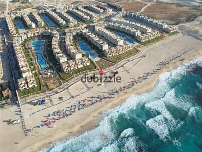 للبيع شاليه ارضي بجاردين 120 متر بالفرش والاجهزه لاسيرينا الساحل الشمالي