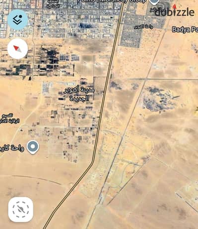 أرض للبيع في بيت الوطن – أكتوبر الجديدة – شمال المطار Bait Al Watan | New October | North Airport  موقع مميز