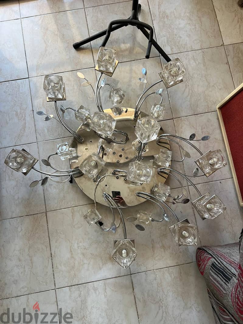 SALE Crystal Chandelier 1