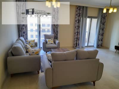 أفضل سعر شقة مفروشة للإيجار في أفينيو 90 Avenue 90 القاهرة الجديدة New Cairo بمساحة 165 متر غرفتين نوم وغرفة ناني