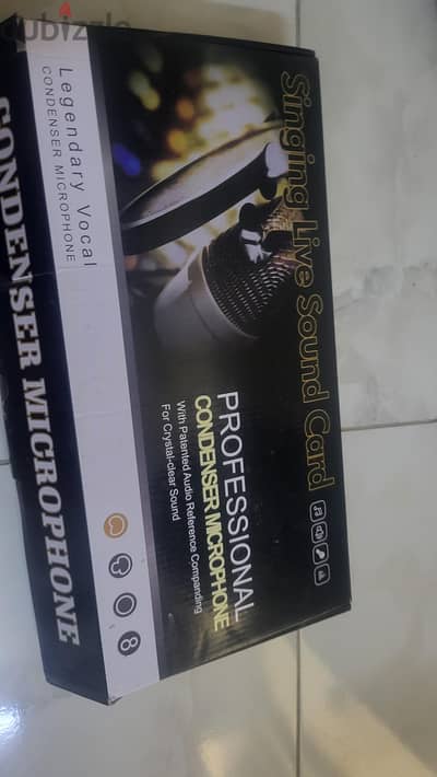 EGP 2500 Bm-800 Professional Condenser Microphone Full Setup