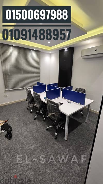 خلية عمل- ورك ستيشن- بارتيشن-مكاتب-اثاث مكتبي-work station- partiton