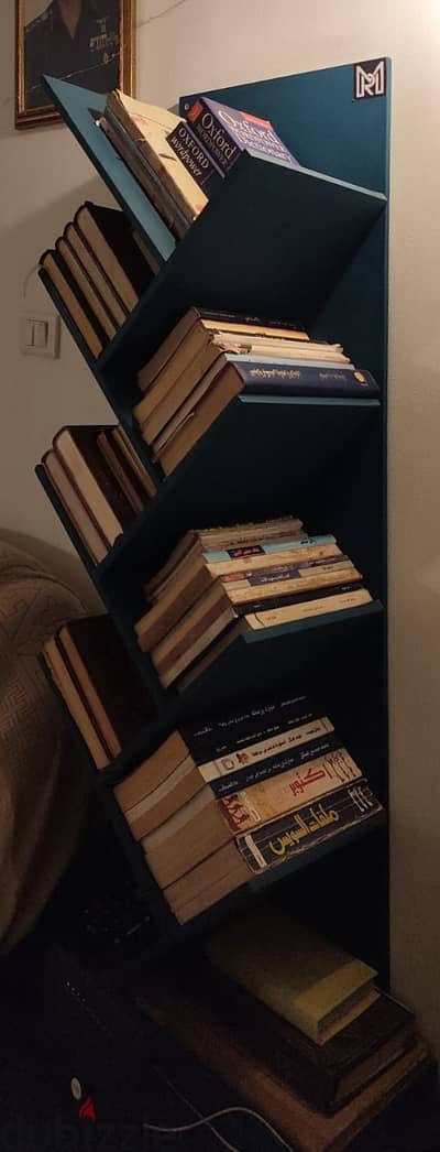 Hand made tree book shelf