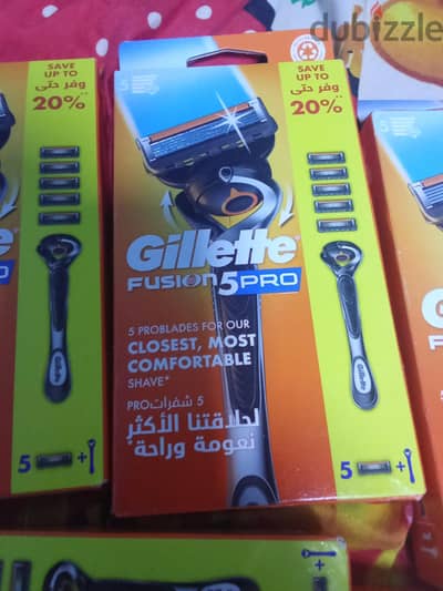 Gillette fusion pro. 5جيليت