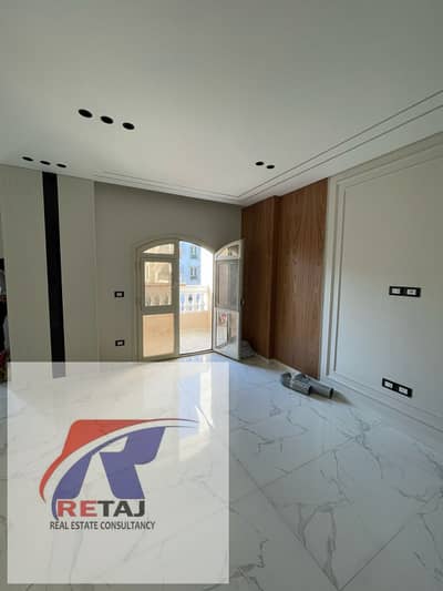 New apartment for rent, ultra-super-lux finished, in the Third District, Fifth Settlement.