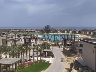Very prime location double view sea and lagoon view - north oriented - ready to move - fully finished with furnished - junior chalet for sale