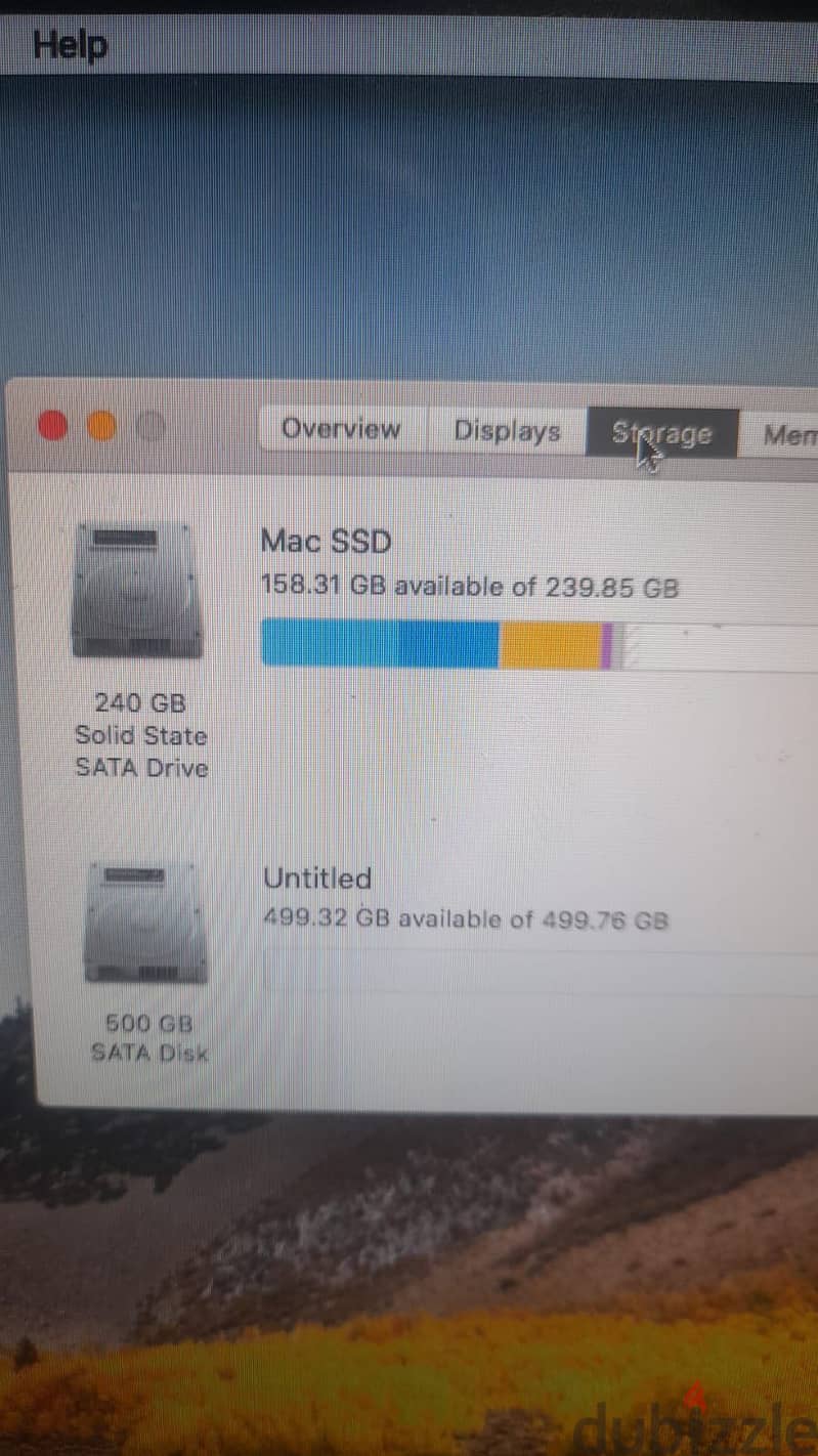 MacBook pro 13 2012 - CPU Core i5 4