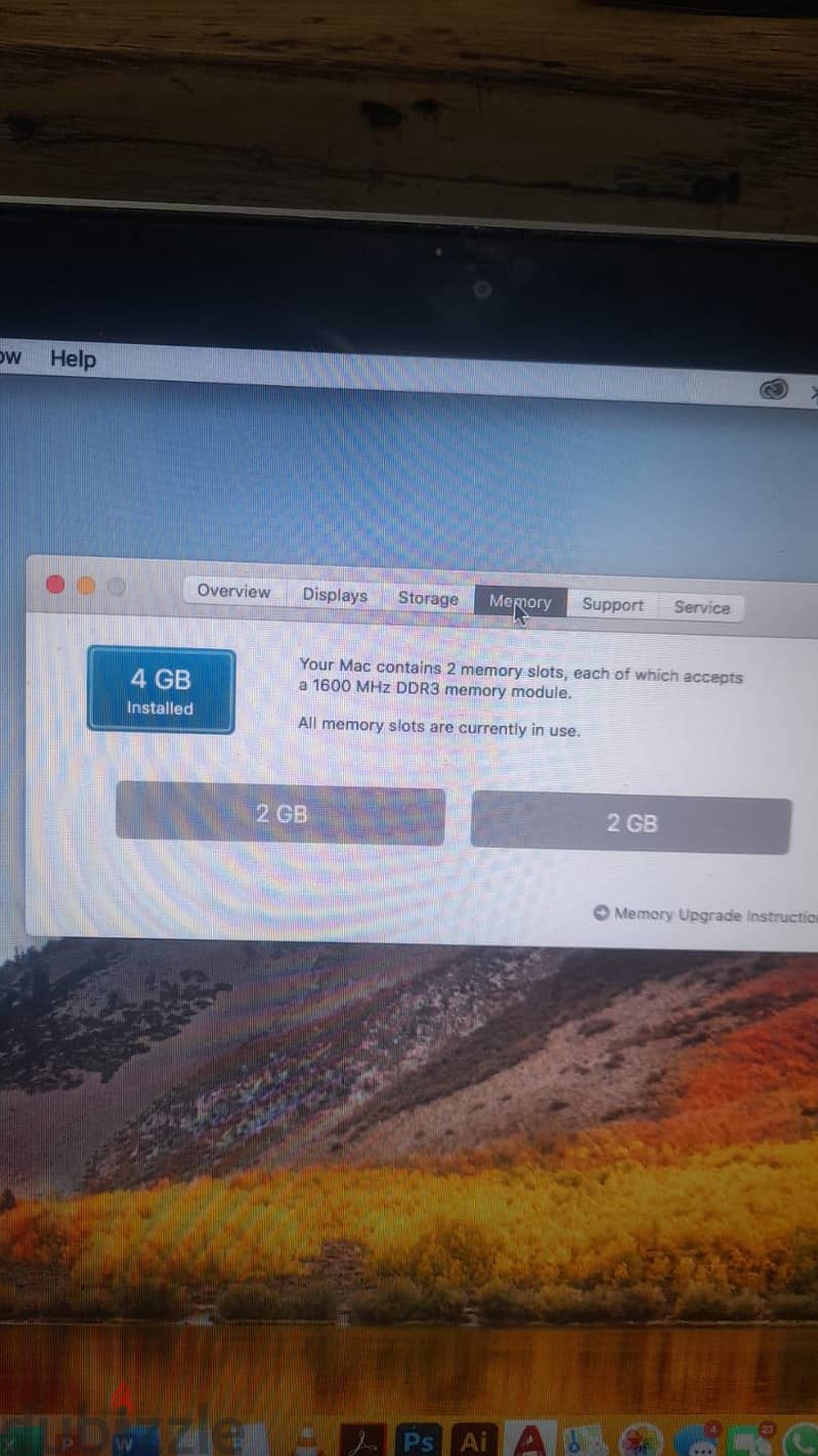 MacBook pro 13 2012 - CPU Core i5 1