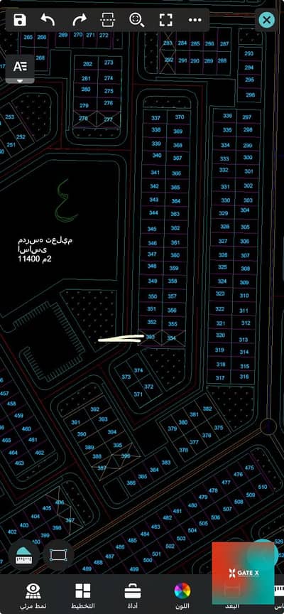 قطعه ارض في مدينه العاشر من رمضان مساحه 247