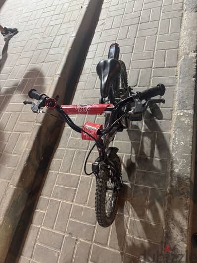 Red bike