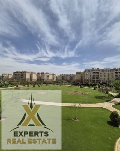 96 sqm Apartment Overlooking a Wide Garden and Directly Facing Madinaty Club in B7.