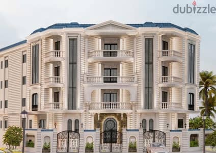 شقة 185م ناصية بحري بفيو بحر بجوار جامعة حورس - دمياط الجديدة