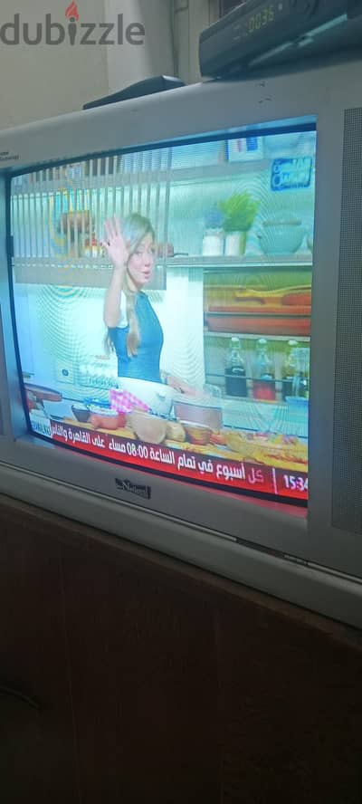 تلفزيون انترناشونال ٢٥ بوصه حاله ممتازة بالرسيفر أو بدون