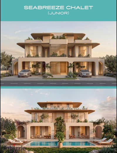  **Own a Junior Chalet in Hacienda Ras El Hekma with the best investment value in Ras El Hekma!**    **Hacienda Ras El Hekma**  By **Palm Hills