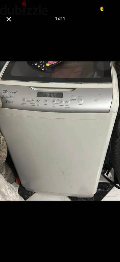 Unionaire washing machine 13KG top loading