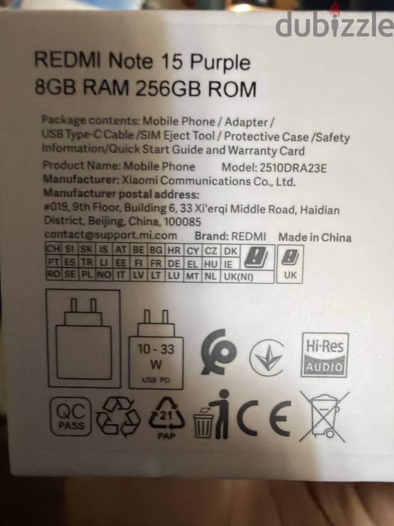Xiaomi Redmi Note 15 6