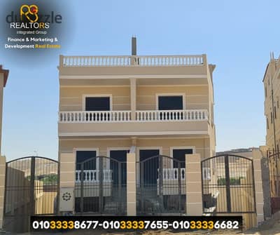 2Twin House Villa for Sale (500 sqm) – Al-Shorouk Compound, 6th of October City – Prime Location2