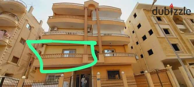 شقة للبيع – مدينة الشروق ٢  المنطقة التاسعة دور أول – بحري
