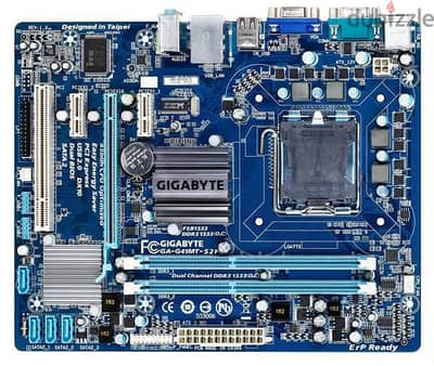ماذر بورد G41 مع معالج intel core 2qude