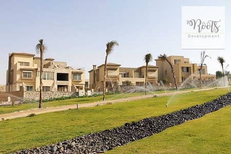 للبيع تاون هاوس مميزة بحديقة متشطب فى بامبو 3 بالم هيلز - 6 أكتوبر.  For Sale Finished Townhouse with Garden, in Bamboo 3 , October
