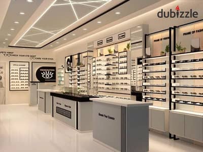 With an annual return of 30%, own a suitable shop for investment and rent in the administrative capital in front of Al-Fattah Al-Aleem Mosque With an annual return of 30%, own a suitable shop for investment and rent in the administrative capital in front of Al-Fattah Al-Aleem Mosque