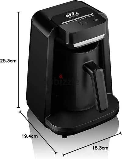 Arzum OKKA Rich | Coffee Machine | Black/Silver | Excellent Condition