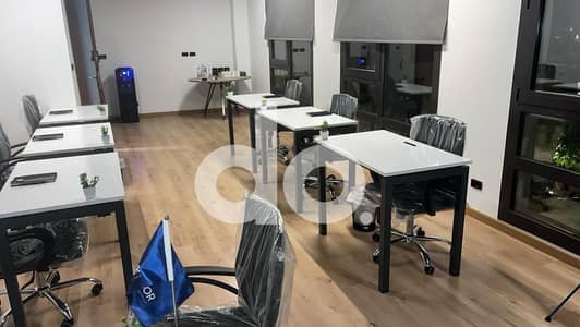 Administrative Office For Rent 60 sqm Fully Finished with AC's in the Most Livable Area in district 5 by marakez | Prime Location Office