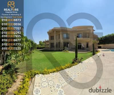Detached Villa for Sale, 2,300 m², Royal Hills Compound, Ultra Super Lux, 7-Year Payment Plan
