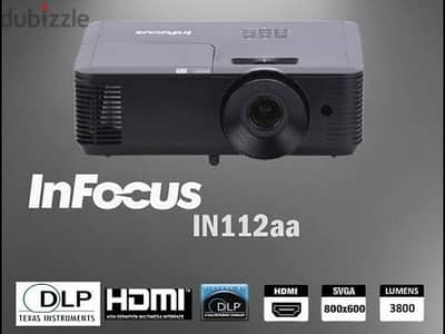 infocus in112aa ansi 3800 داتا شو فيديو بروجيكتور 3800 وحده اضائه