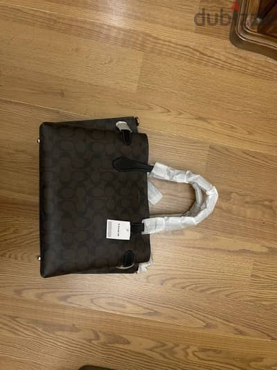 Brown coach bag for sale