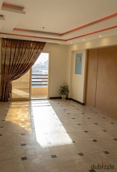 Apartment for sale 210m Panorama in the Fifth Settlement | Clear North | Facade on two streets | 4 master bedrooms | Ultra super lux finishing | Parking and elevator