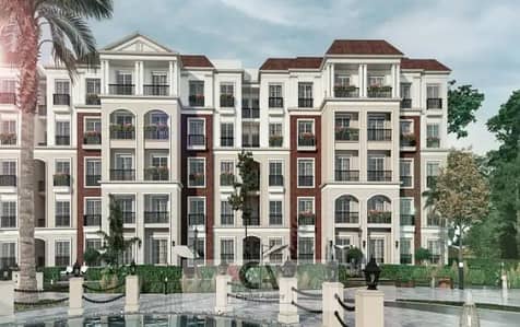 Two bedroom apartment for sale in the heart of the Golden Square with a 5% down payment in Regent's Square compound near Mivida in New Cairo