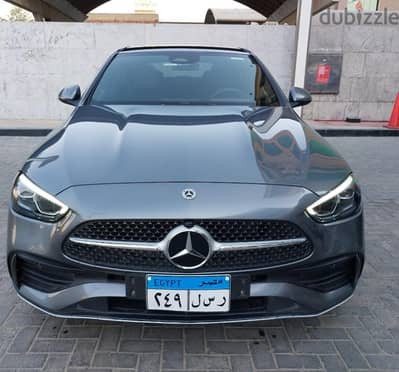 مرسيدس بنز سي 180 2022 AMG  بضمان الوكيل