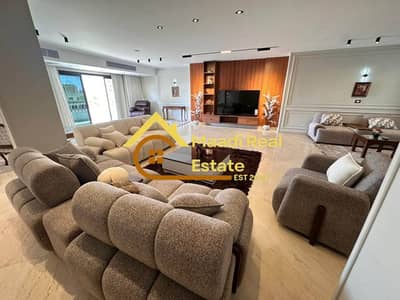 Apartment for sale in Degla Maadi, ultra super lux finishing, sale includes all furnishings.