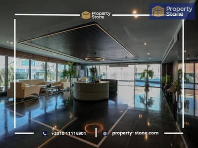  490 SQM Super Deluxe Administrative Office for Rent – Main 90th Street | New Cairo