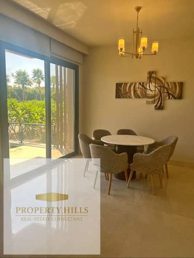 I am selling a fully finished duplex with a private garden at an old price in White Residence - Fifth Settlement