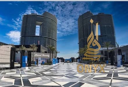 شقة لقطة 350م ريسيل بأكبر مساحة وفيو بحر صريح بأستلام فوري في ابراج النورث ايدج بالعلمين - North Edge Tower in Alamin