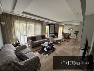 Duplex with garden for rent, fully finished and furnished, in a very prime location in Sodic Eastown Compound, Fifth Settlement
