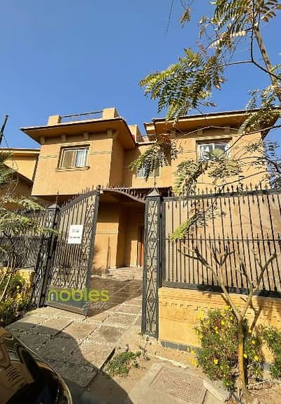 Standalone, furnished, with lake and club views, super luxe finishing, in a prime location on 90th Street next to the AUC in Moon Valley New cairo.