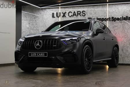 MercedesGLC 43 coupe 2026 magno gray,bucket seats