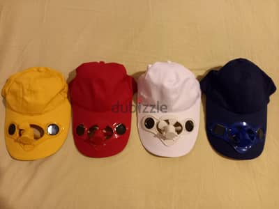 Cap   with fan