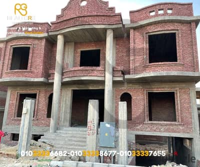 450m² Villa for Sale in Palm Villa Compound (Mall of Egypt Connector Road) – Prime Location