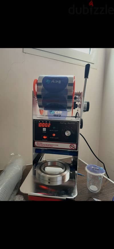Sealing cup machines مكنه اكواب سيلينج تغليف