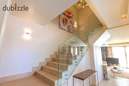 Twin villa/townhouse for sale now in Ain Sokhna, Ilmonte Galala, right on the beach, at a very special price, luxury finishing.